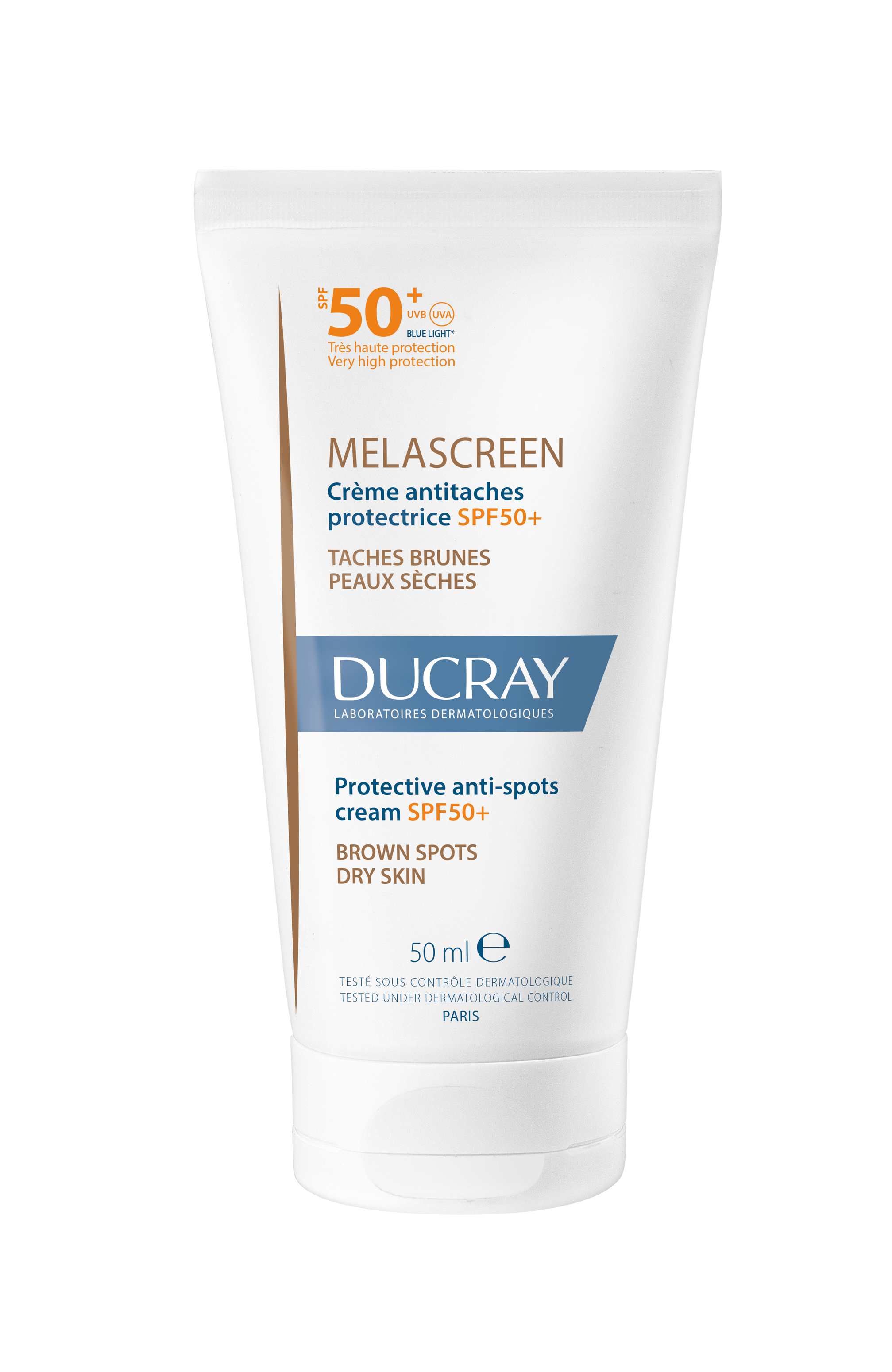 Crema protectora antimanchas SPF50+ 