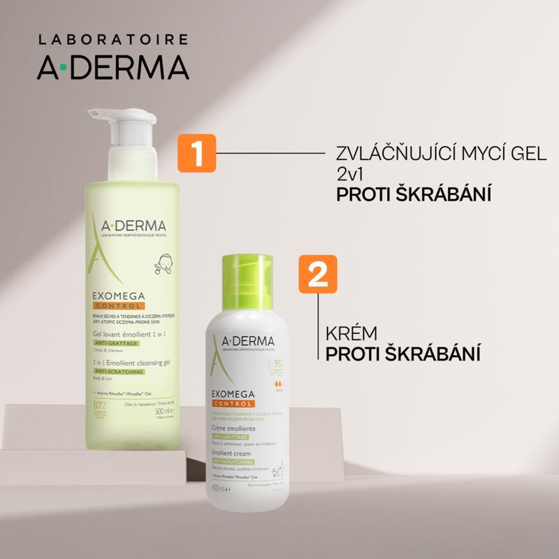 Zvláčňující Mycí gel 2 v 1 - Proti škrábání