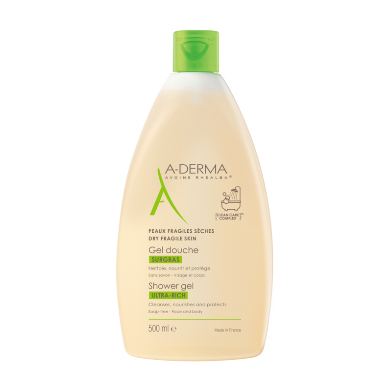 Εξαιρετικά πλούσιο ζελ καθαρισμού για το ξηρό δέρμα