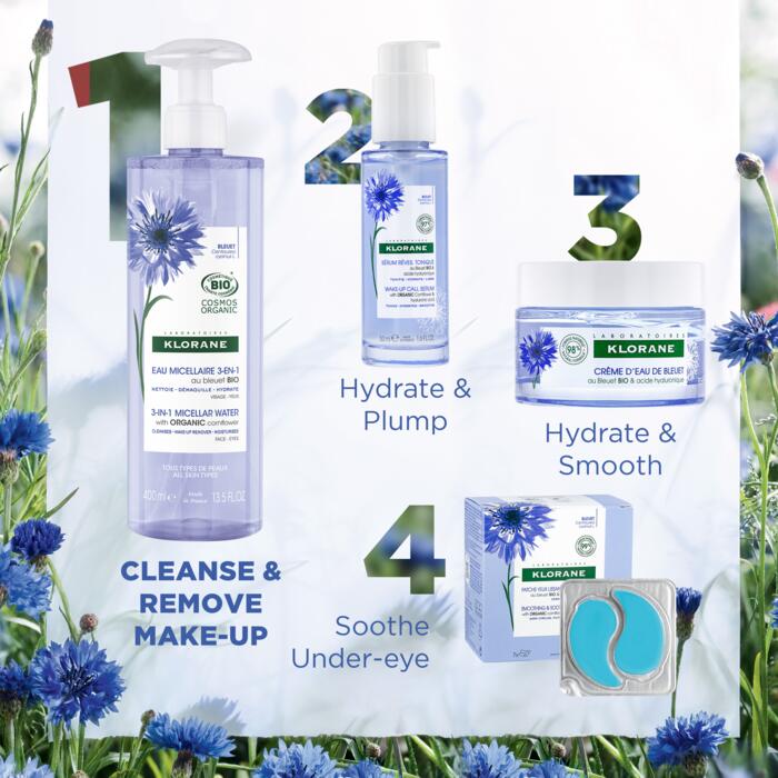 Micellar Water Make-Up Remover with Organic Cornflower