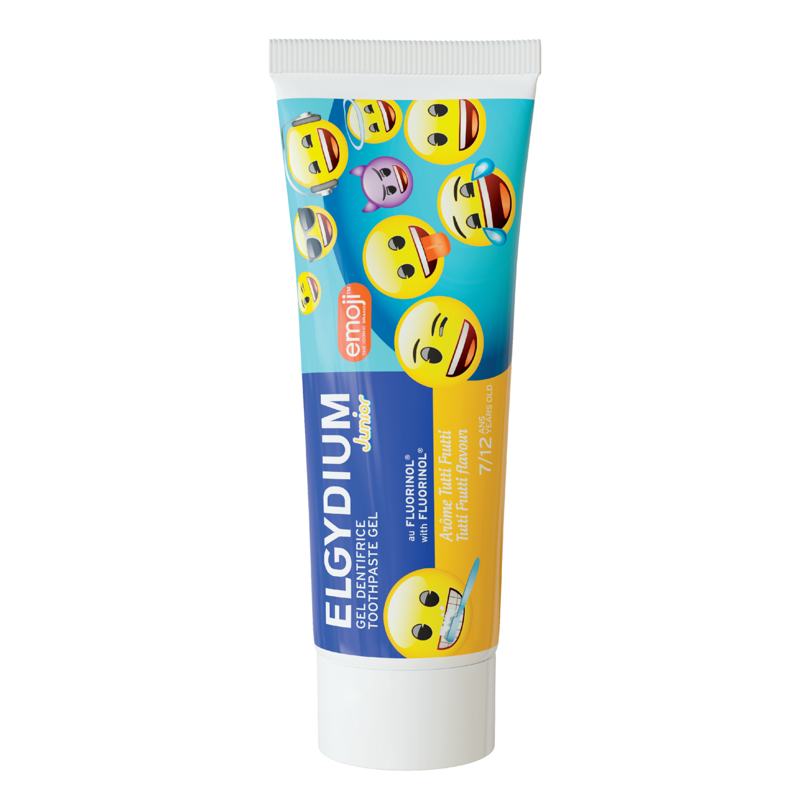 ELGYDIUM JUNIOR EMOJI ДЕТСКА ПАСТА ЗА ЗЪБИ 7-12г 50мл