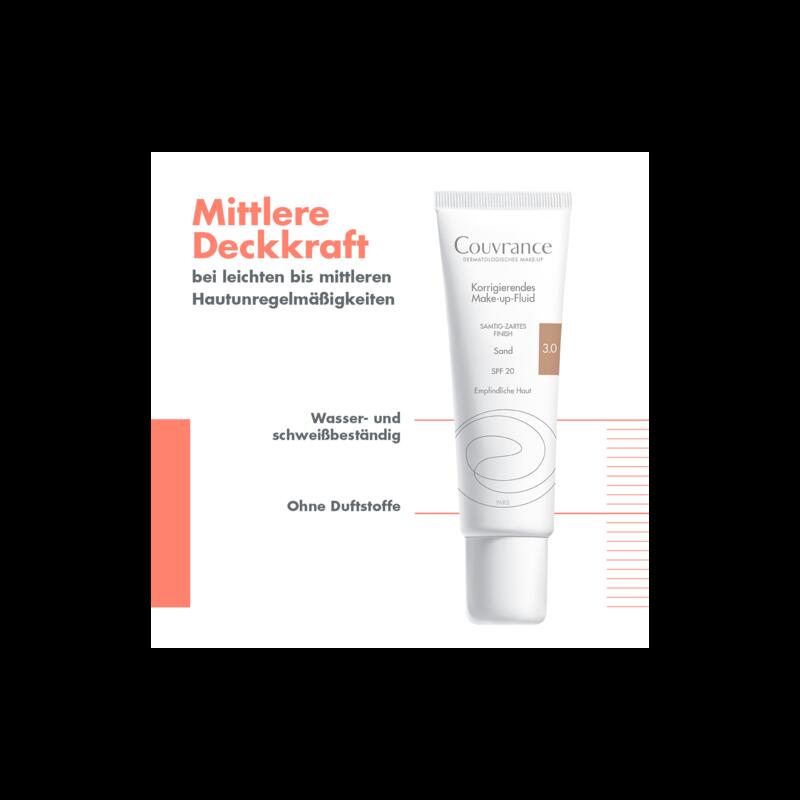 COUVRANCE Korrigierendes Make-up Fluid Sand