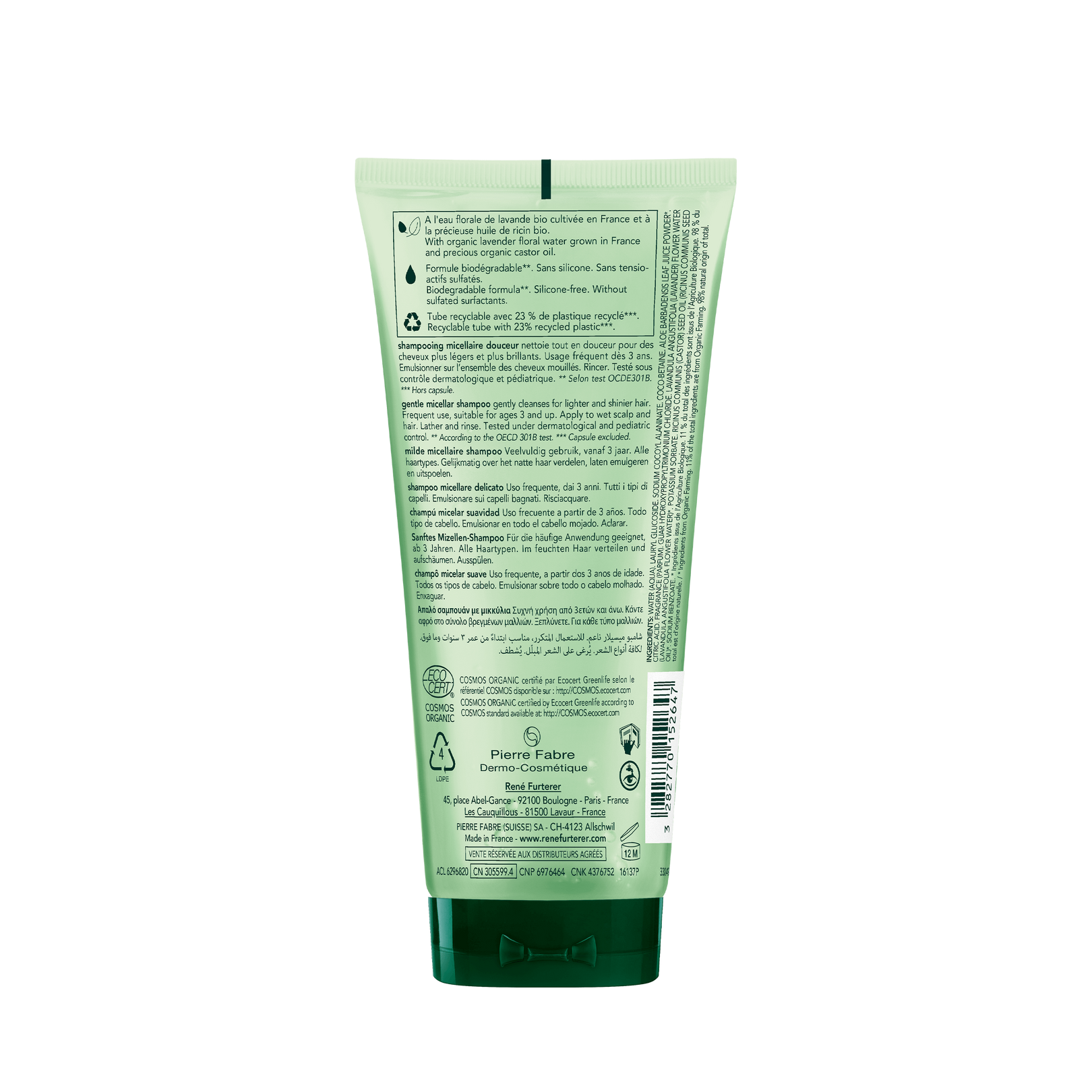 Shampooing micellaire douceur bio
