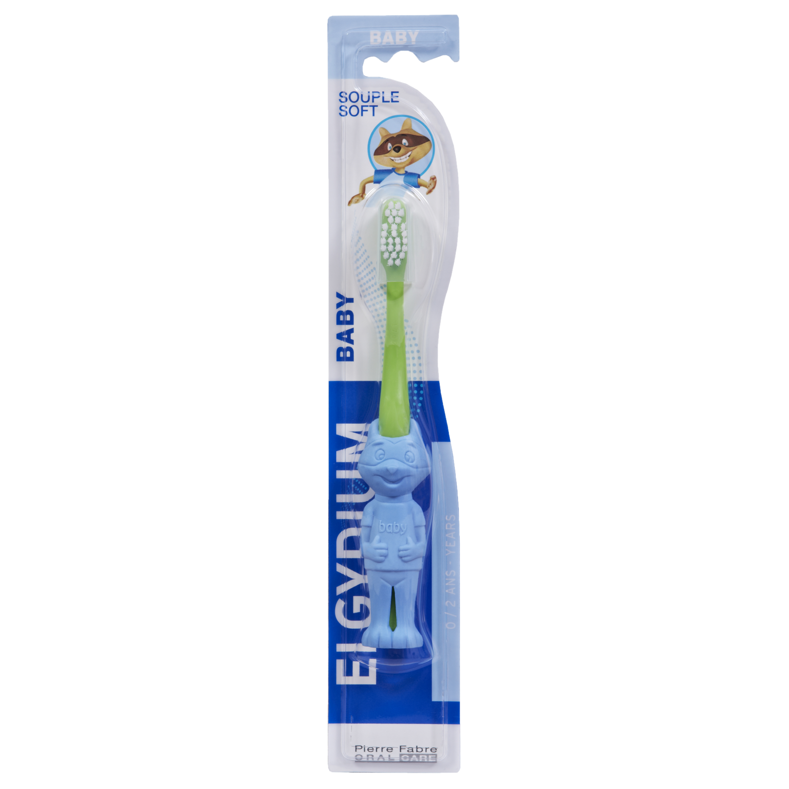 ELGYDIUM Baby – escova de dentes de 0 a 2 anos