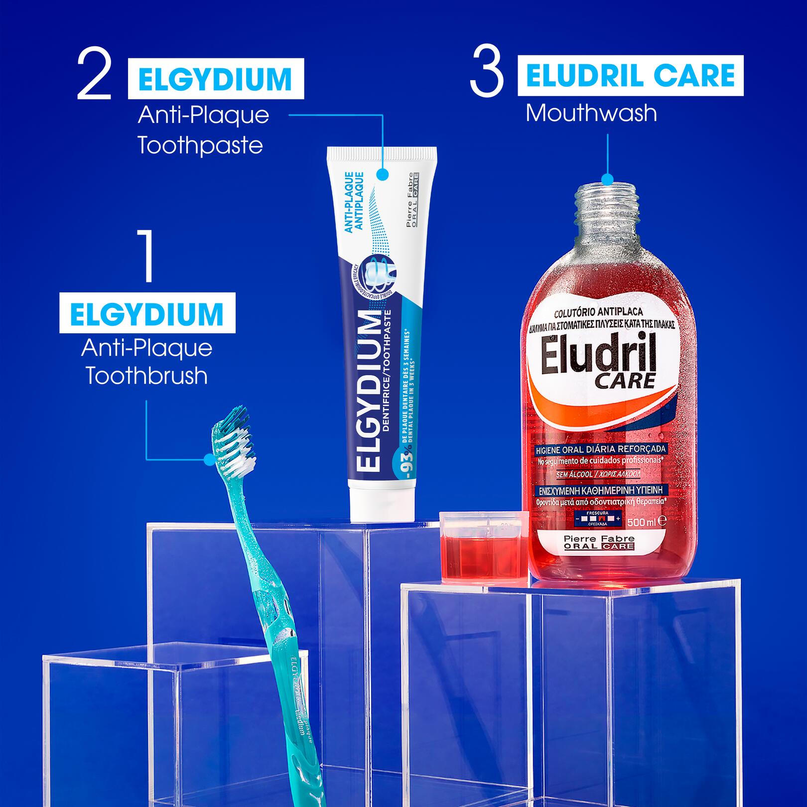 ELGYDIUM Antitandplak - tandpasta