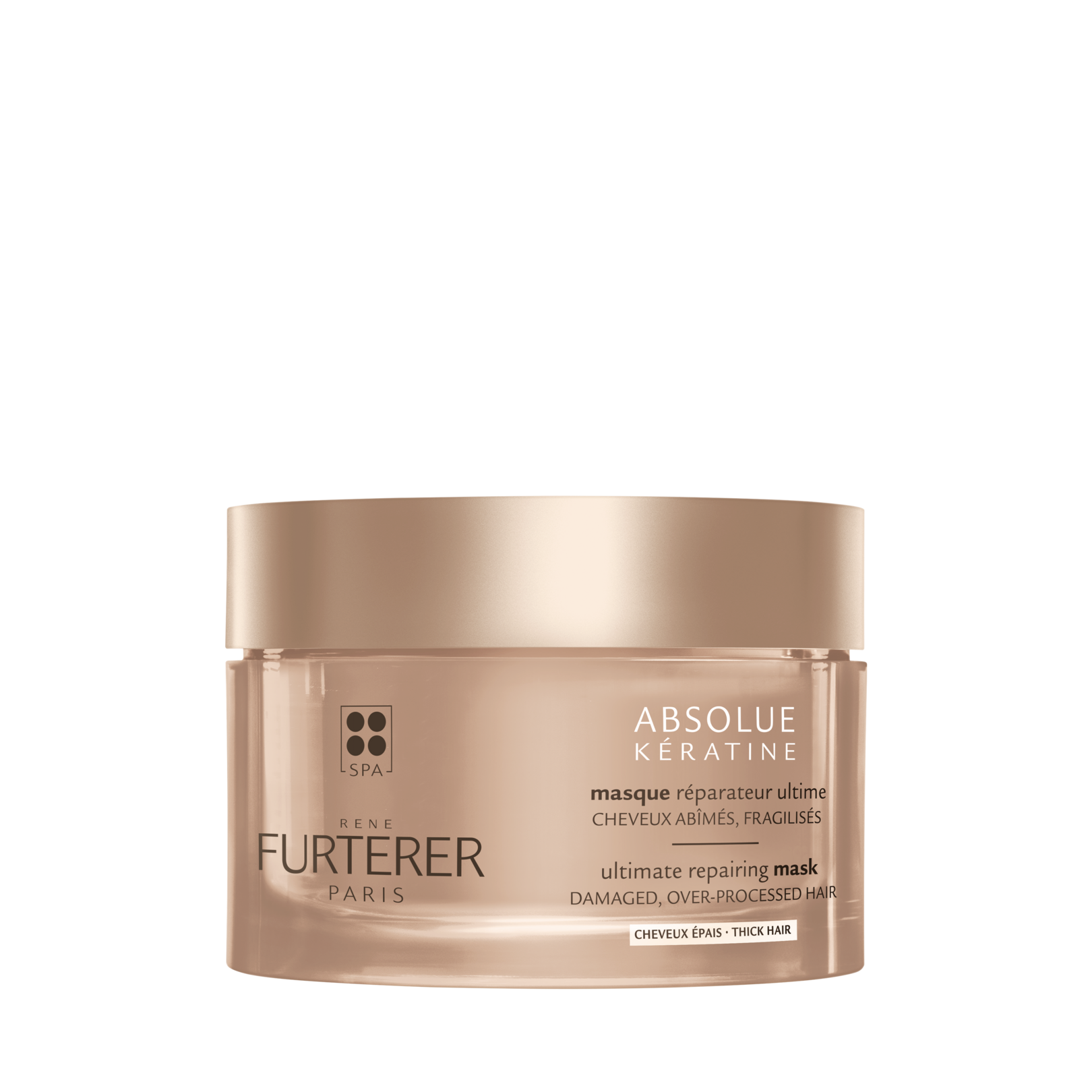 Masque réparateur ultime pour cheveux épais