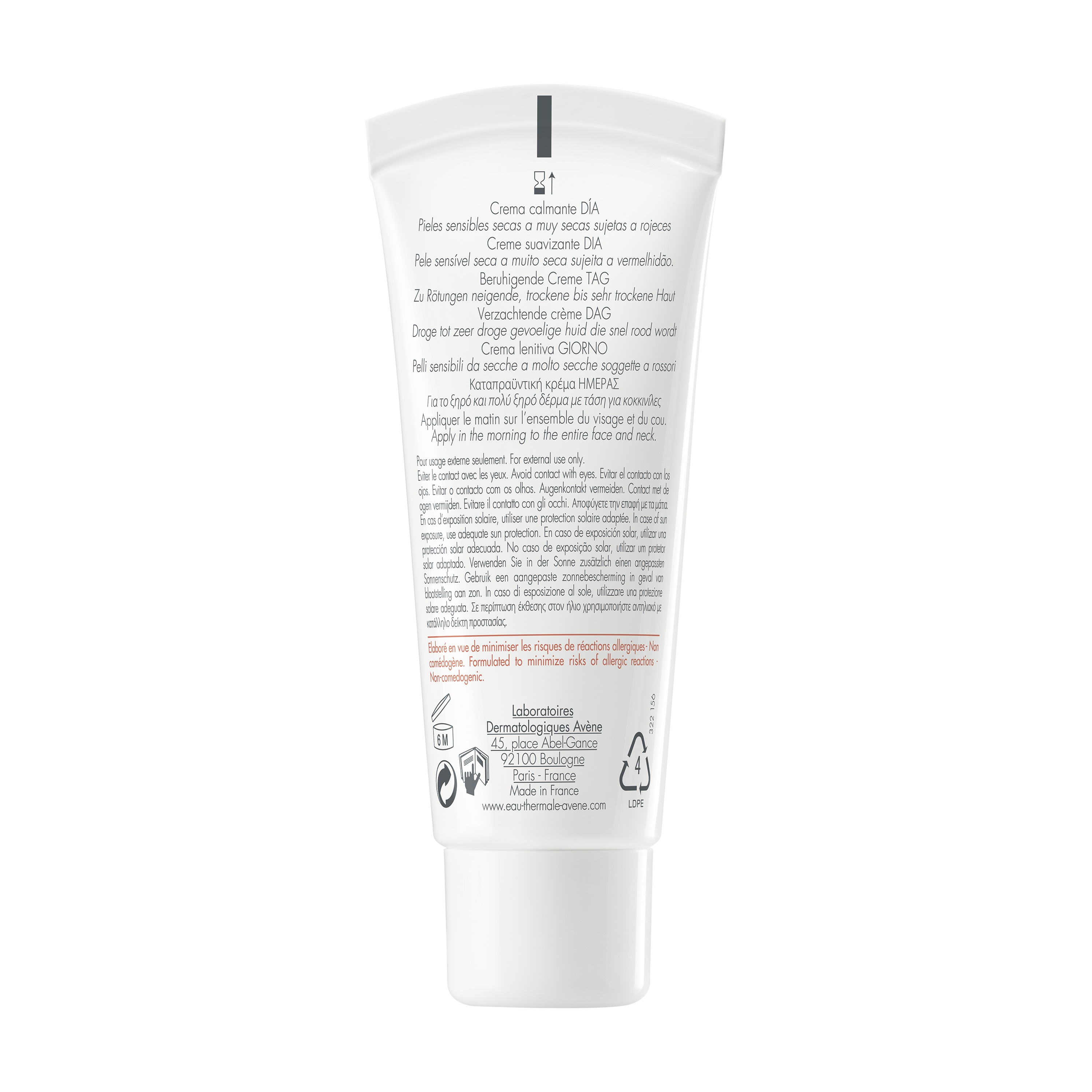 TAG Beruhigende Creme SPF 30