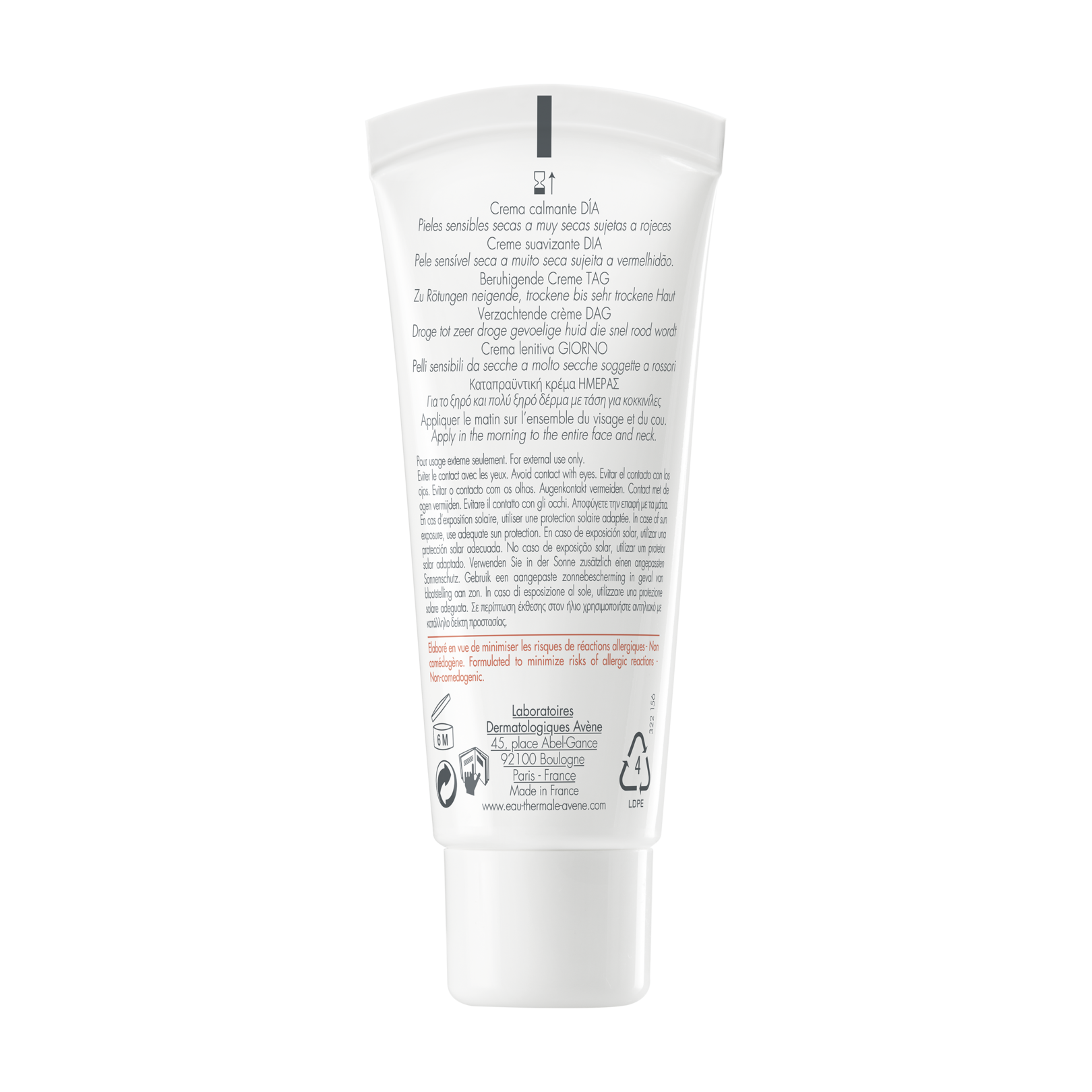TAG Beruhigende Creme SPF 30