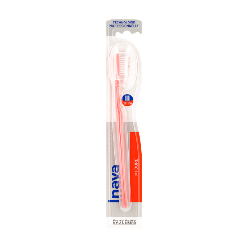 Inava 25/100 - brosse à dents mi-dure
