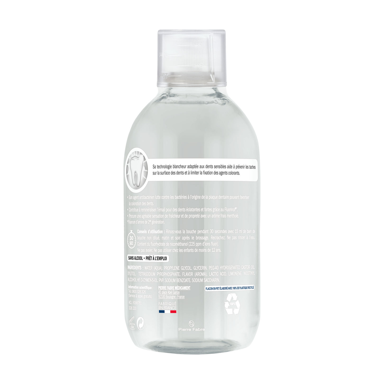 Eluday Blancheur - bain de bouche quotidien blancheur