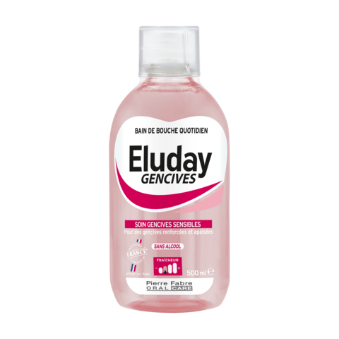 Ma routine gencives saines Eluday Gencives - bain de bouche quotidien soin gencives sensibles
