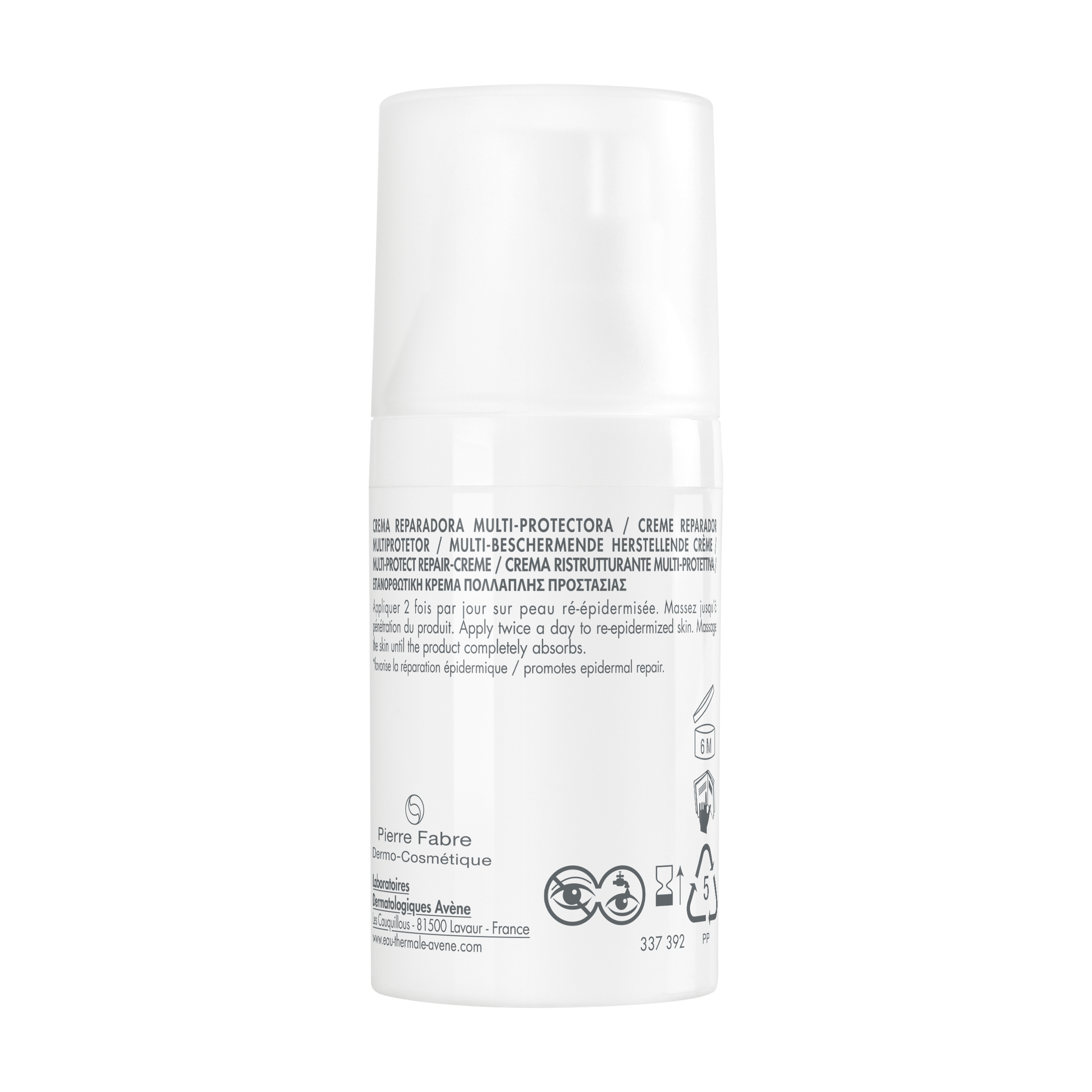 Crème réparatrice multiprotectrice SPF 50+