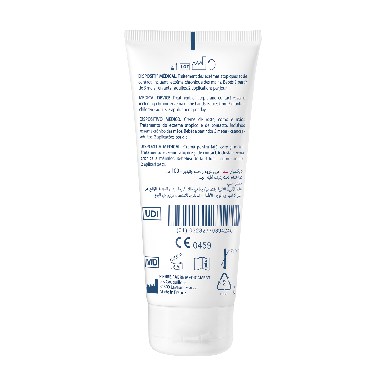 Crèmes visage, corps et mains