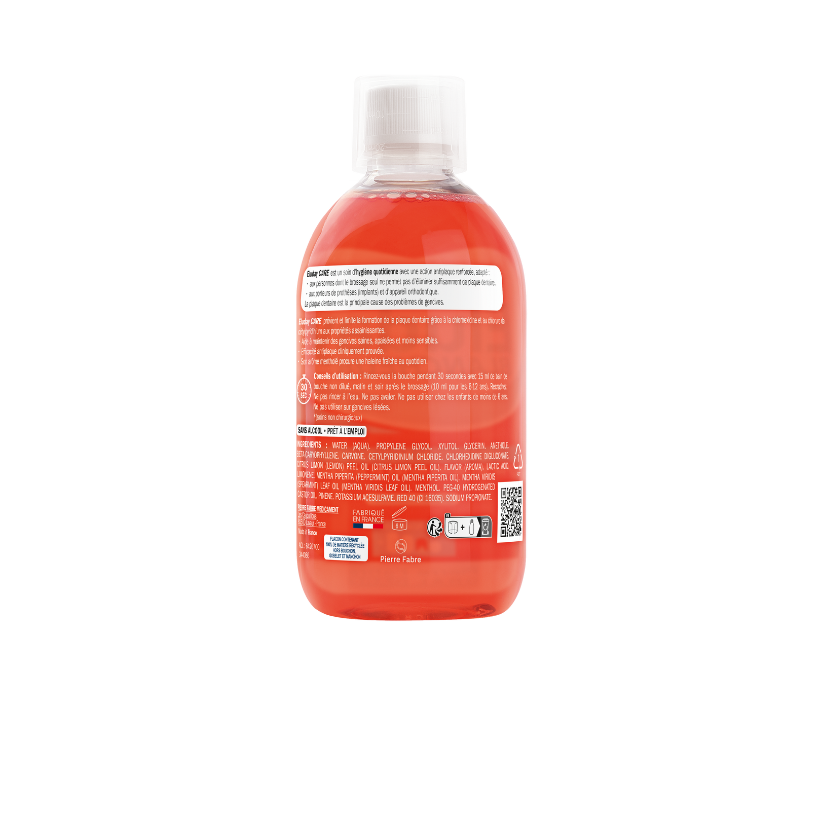 Eluday Care - bain de bouche quotidien antiplaque