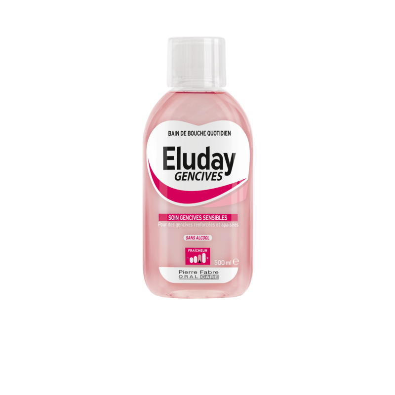 Eluday Gencives - bain de bouche quotidien soin gencives sensibles