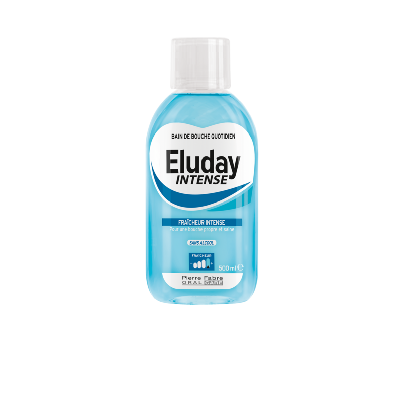 Eluday Intense - bain de bouche quotidien fraîcheur intense