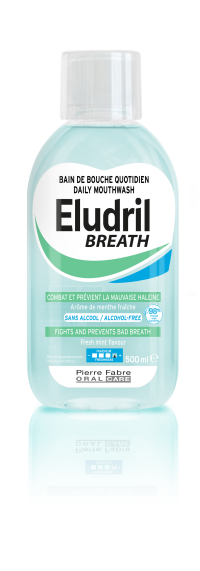  Eludril Подсилена ежедневна хигиена, ELUDRIL Breath - Ежедневна вода за уста при лош дъх