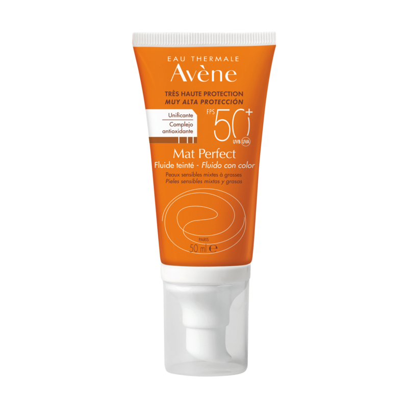 Mat Perfect con color SPF 50+