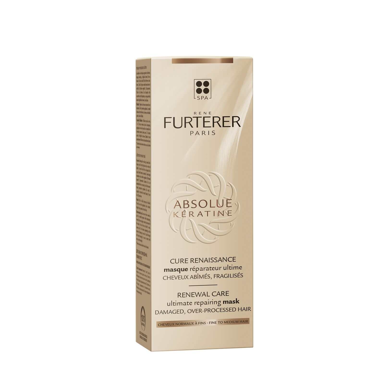 Aufbauende Keratin-Maske – Feines bis normales Haar