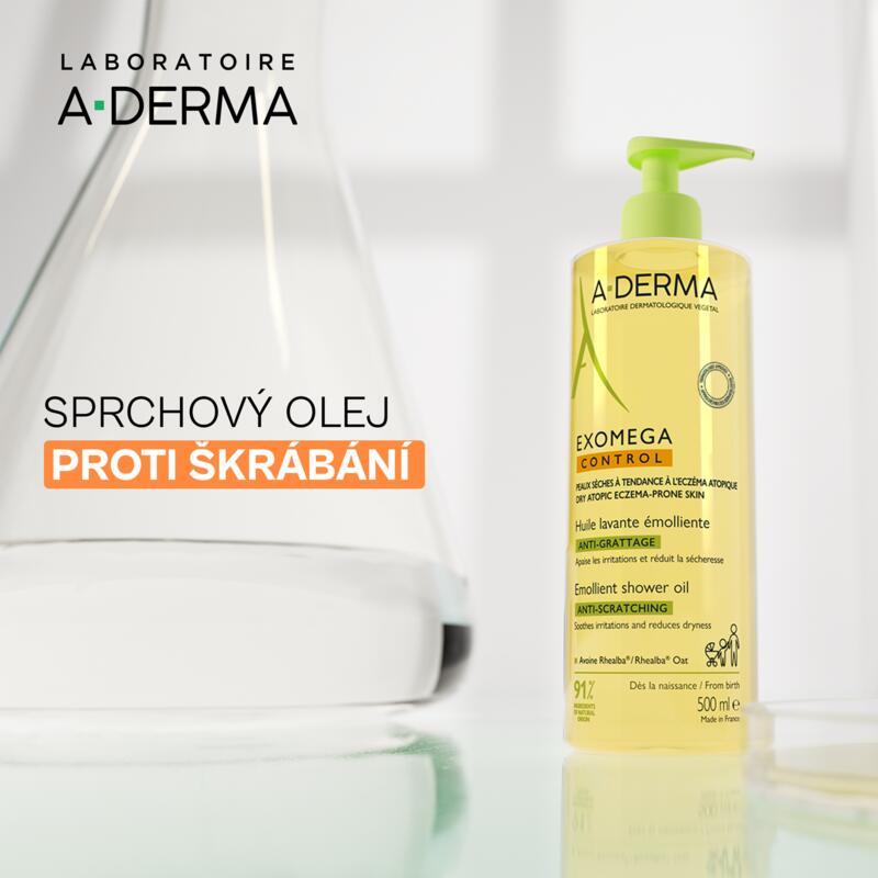 Zvláčňující sprchový olej PROTI ŠKRÁBÁNÍ