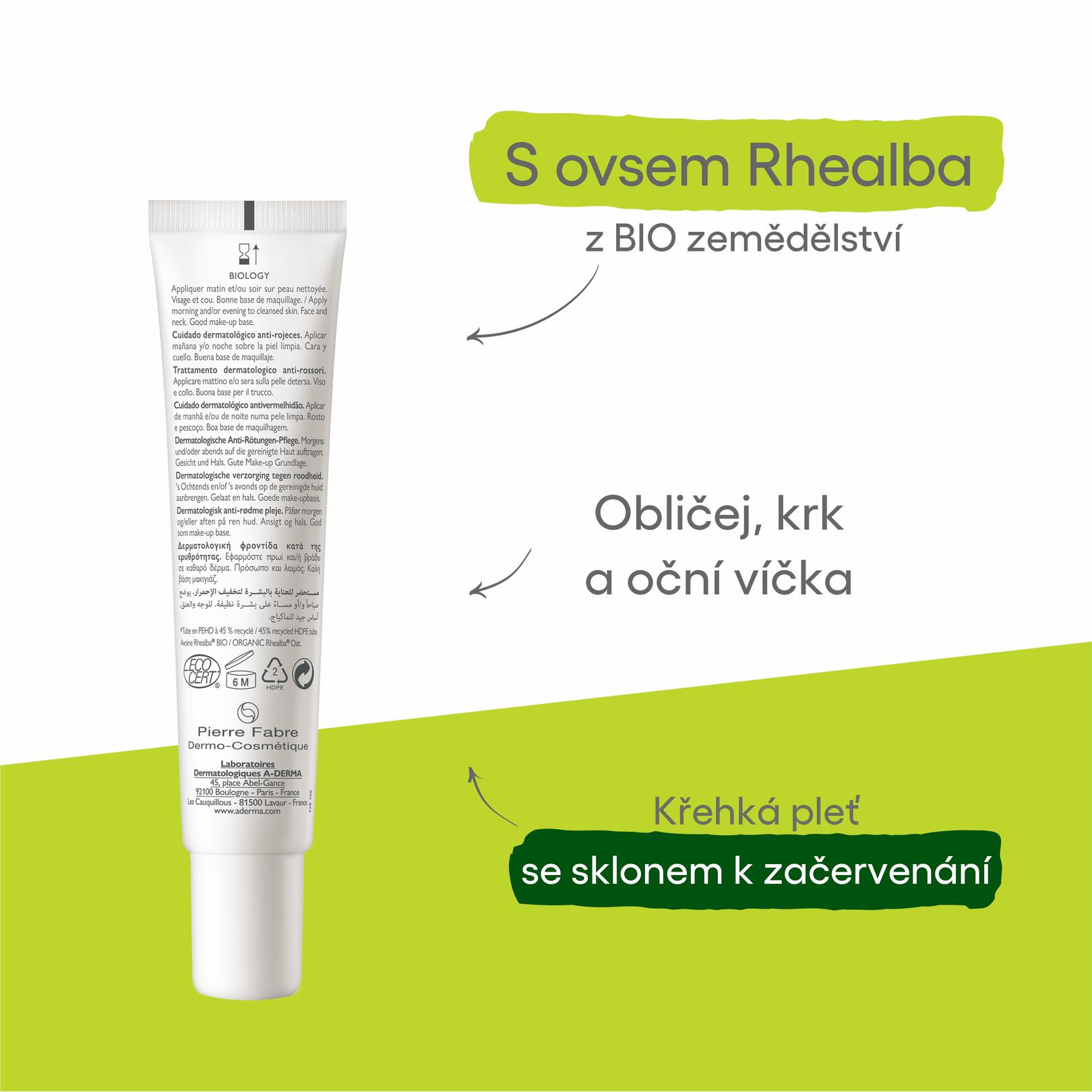 Dermatologická péče PROTI ZAČERVENÁNÍ