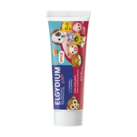  ELGYDIUM Dentífricos, ELGYDIUM Kids Emoji Sabor Frescura de Morango - Gel Dentífrico para crianças