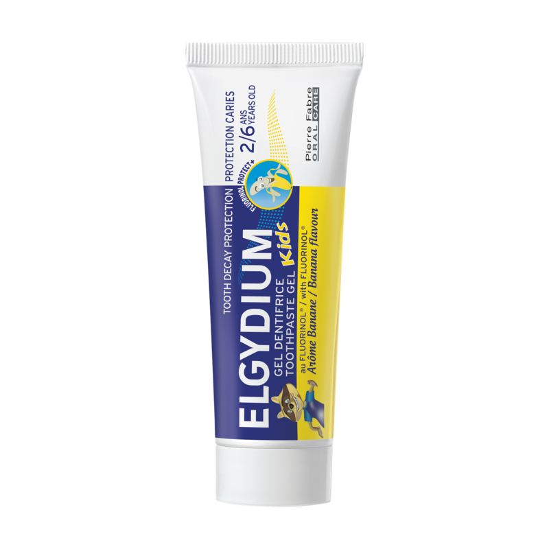 ELGYDIUM Kids Arôme Banane 2/6 ans - Dentifrice enfant