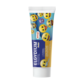 Uma pasta dentífrica com as suas cores de Emoji favoritas que ajuda a fortalecer e proteger os dentes com Fluorinol® Protect+™!
