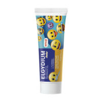  ELGYDIUM Dentífricos, Pasta dentífrica ELGYDIUM Junior EMOJI Sabor Tutti Frutti 1400ppm - Pasta dentífrica para crianças