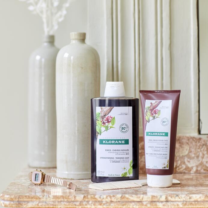 QUININE & Organic EDELWEISS HAIR CARE RANGE | CLEANSE & STRENGTHEN