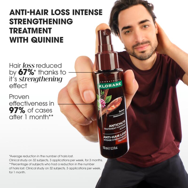 ANTI-HAIR LOSS intense strengthening Serum with Quinine