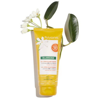 Solaire, Gel-crème solaire sublime SPF 30 au Monoï et Tamanu BIO