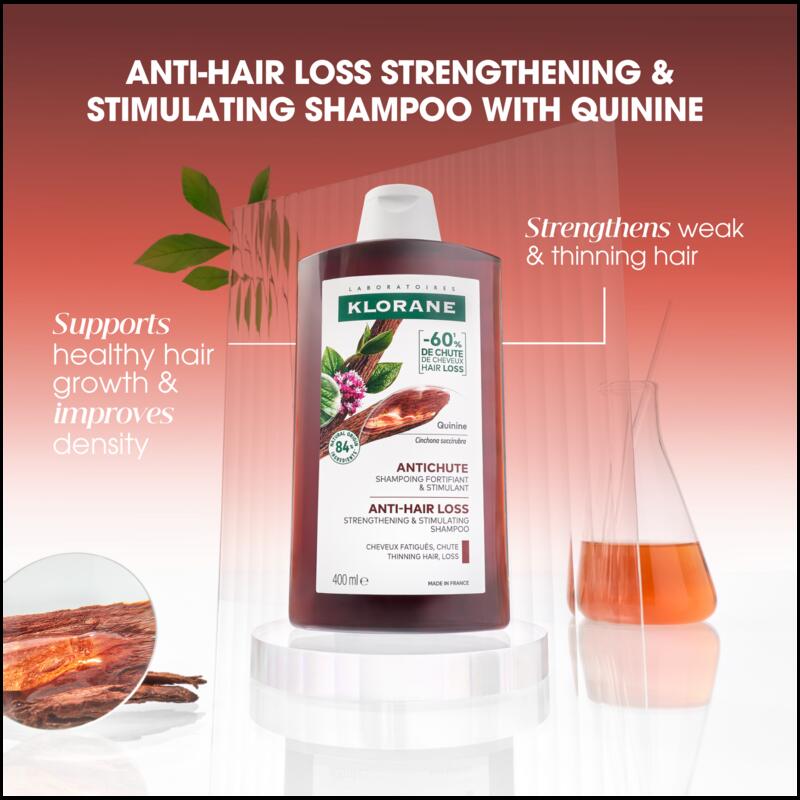 Strengthening Shampoo with Quinine & Organic Edelweiss - Thinning hair