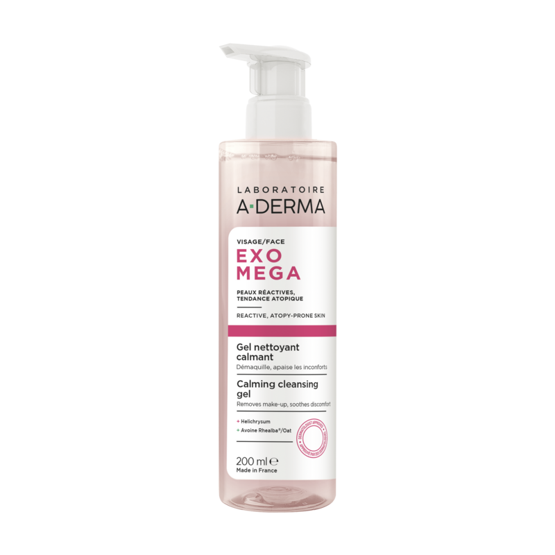 Gel limpiador calmante