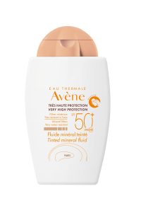 Very high sun protection - Tinted mineral fluid SPF50+