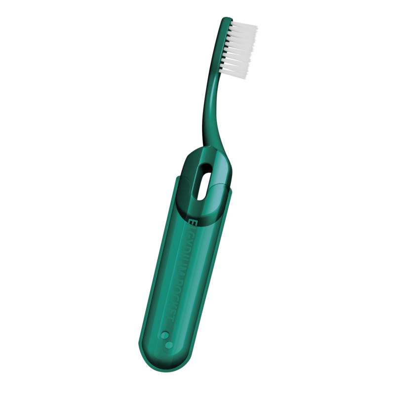 ELGYDIUM Pocket - brosse à dents de voyage
