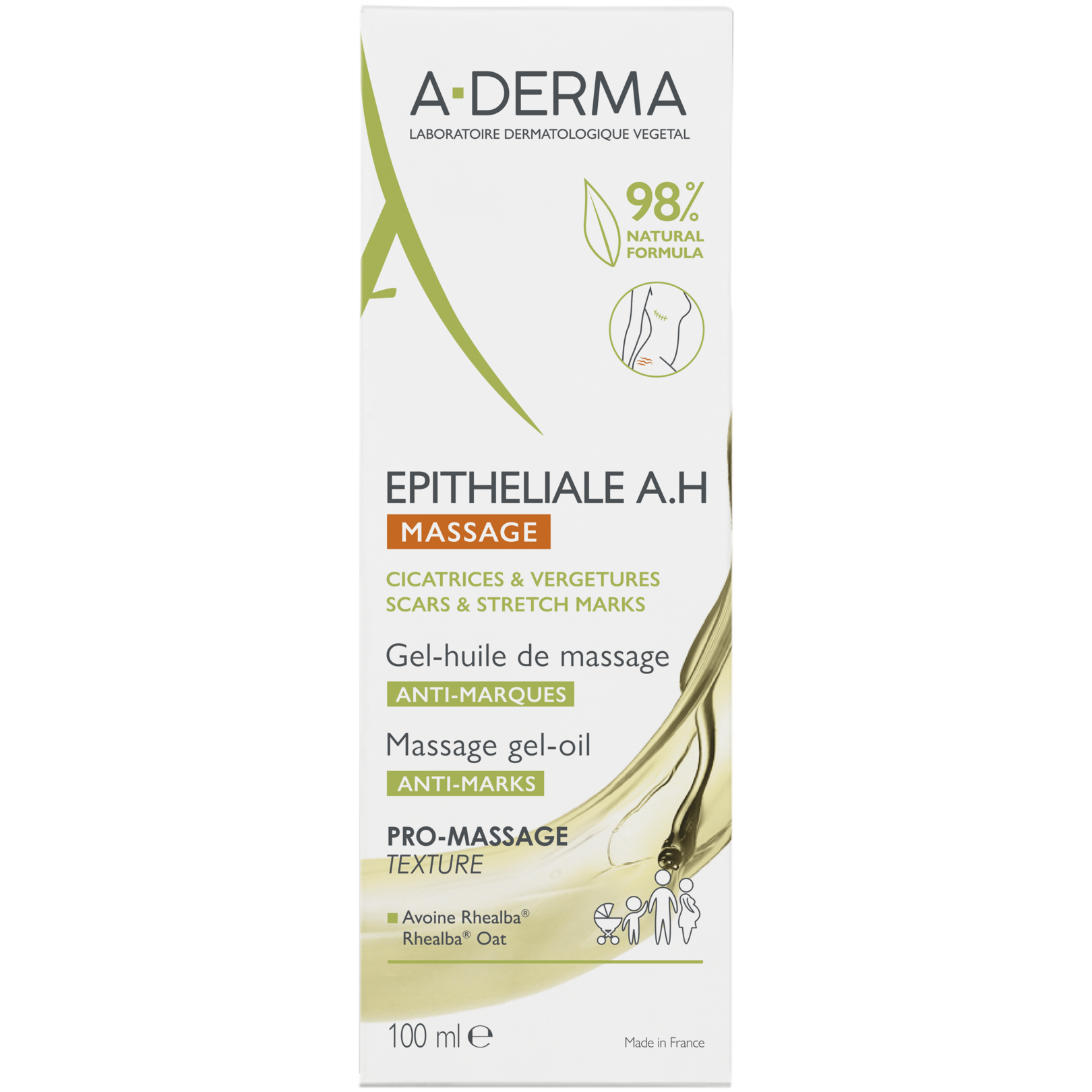 A-DERMA Epitheliale A.H Massage Oil