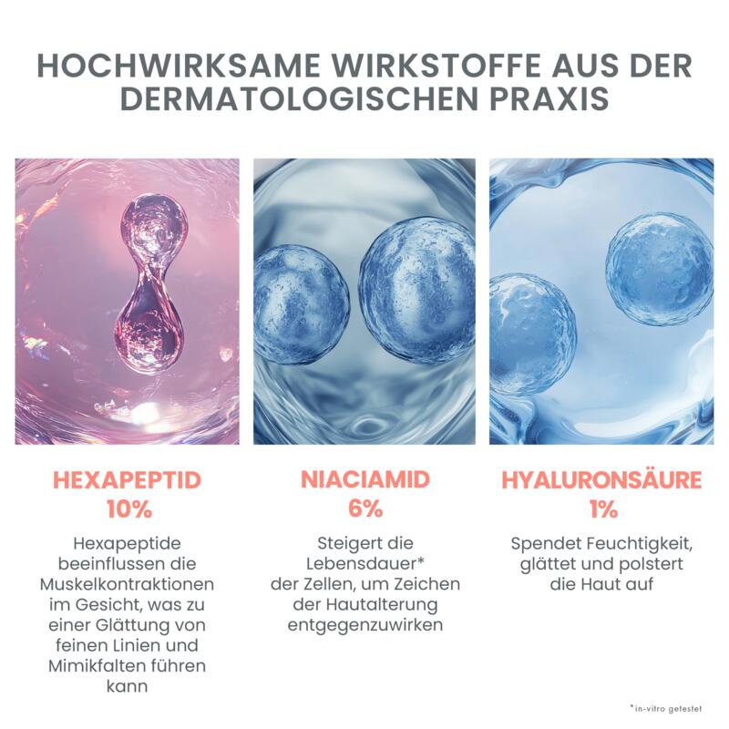 HYALURON ACTIV PROCEDURE Straffendes Serum - 10 % Hexapeptid-Lösung
