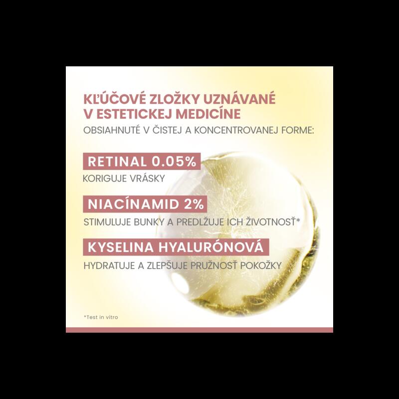 HYALURON ACTIV PROCEDURE Mikro-liftingový krém na oči a pery s retinalom 0,05 %