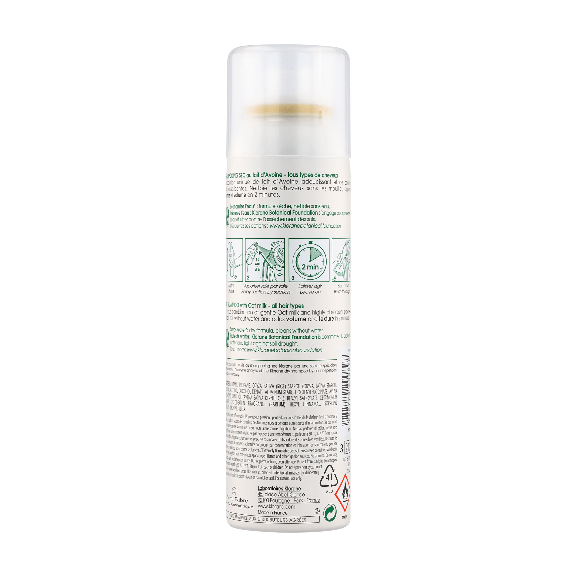 Yulaf Sütlü Ultra Hassas Kuru Şampuan