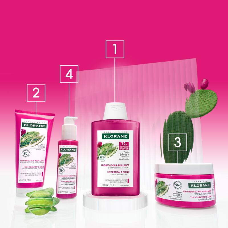 HYDRATATIE en GLANS Dorstlessende en verlichtende shampoo