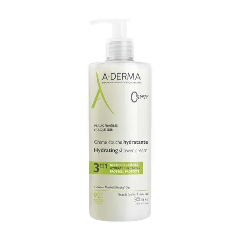 Crème douche hydratante