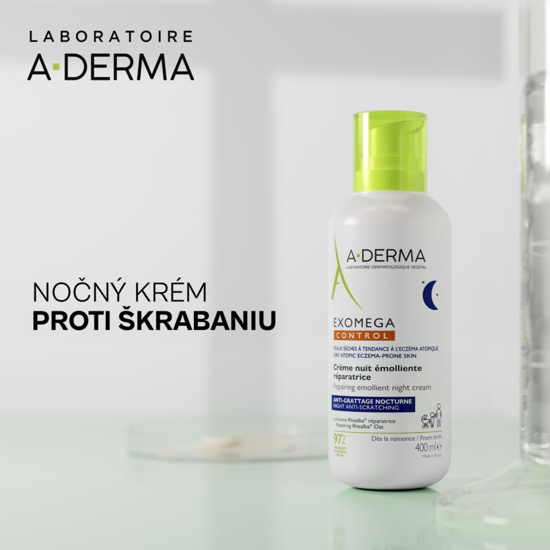 Exomega Control Regeneračný emolienčný nočný krém