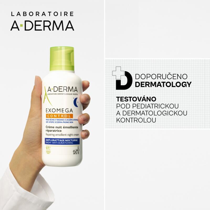 Exomega Control Regenerační emolienční noční krém