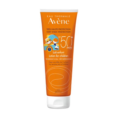 HUDPLEIERUTINE Avène Sun Kids Lotion SPF 50+