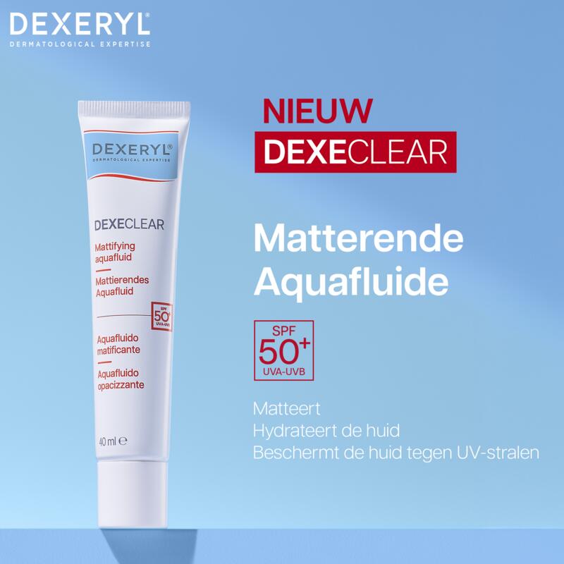 DEXECLEAR Matterende Aquafluide SPF50