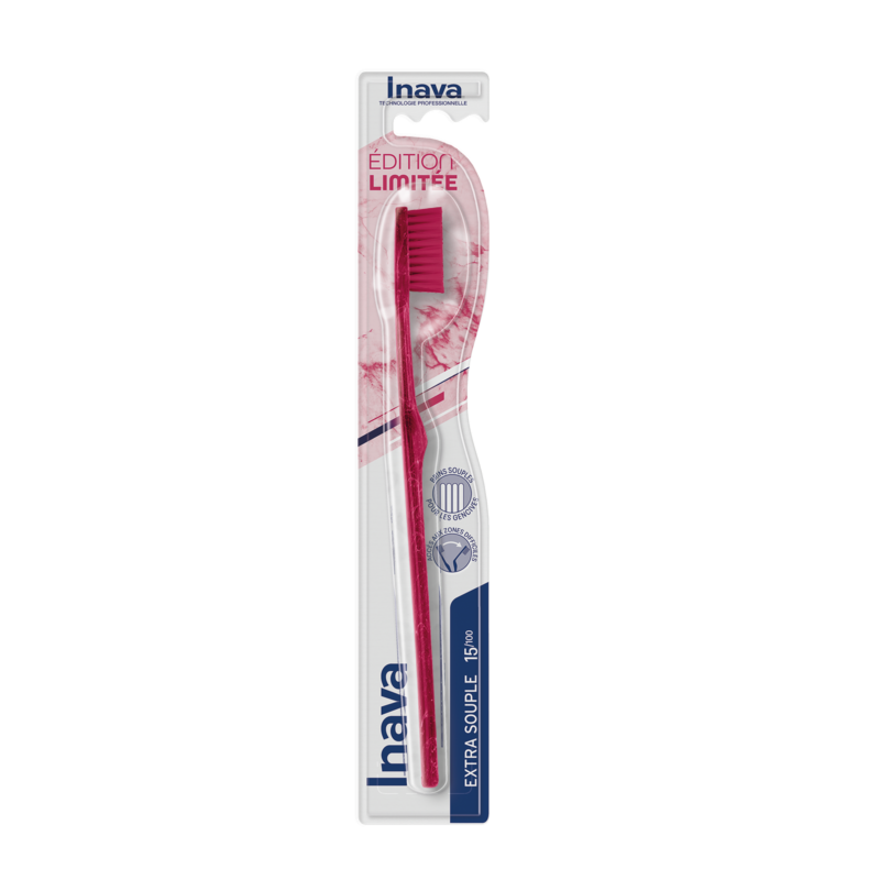 Inava x Edition limitée 2026 - Brosse à dents extra souple