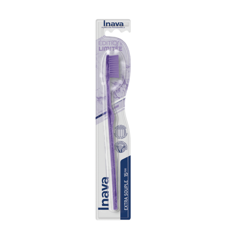 Inava x Edition limitée 2026 - Brosse à dents extra souple