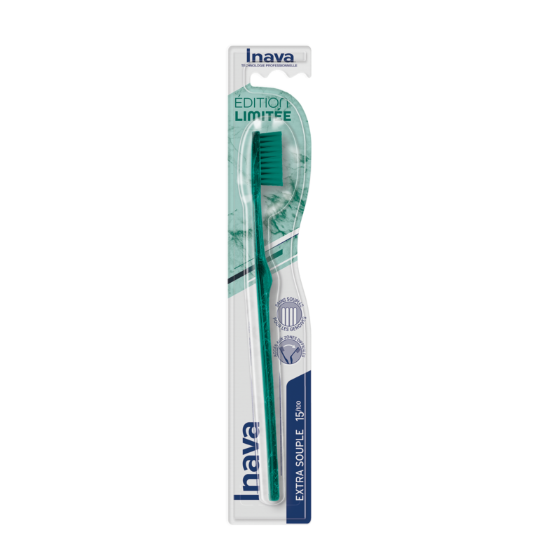 Inava x Edition limitée 2026 - Brosse à dents extra souple
