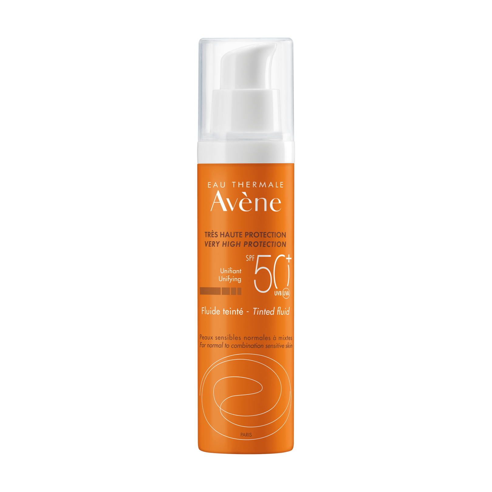 Getöntes Sonnenfluid SPF 50+